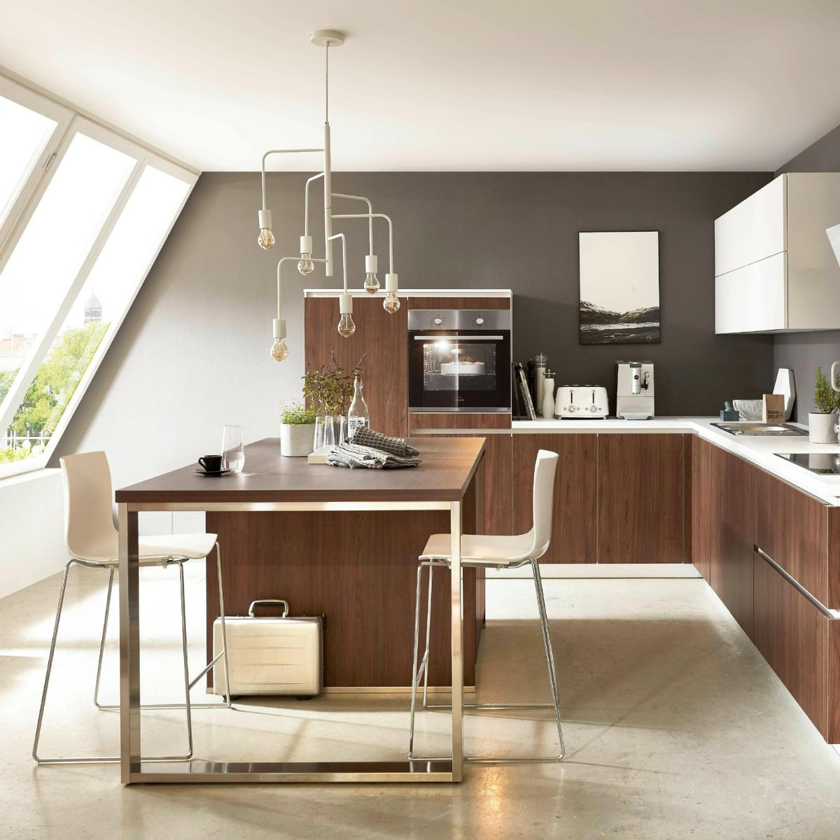 modern minimalista konyha - rend és rendszer a konyhában