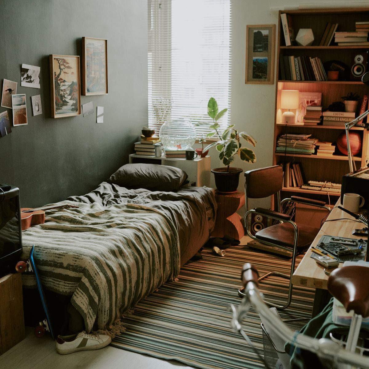 túlzsúfolt lakás képe