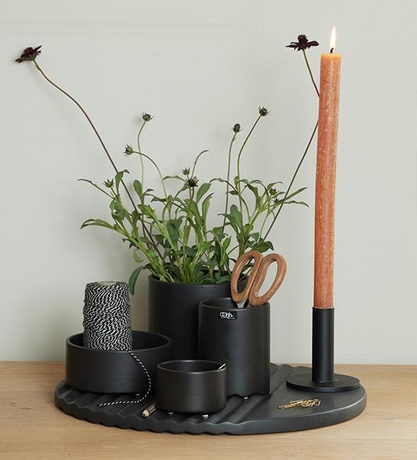 Terasz gyertyafénnyel