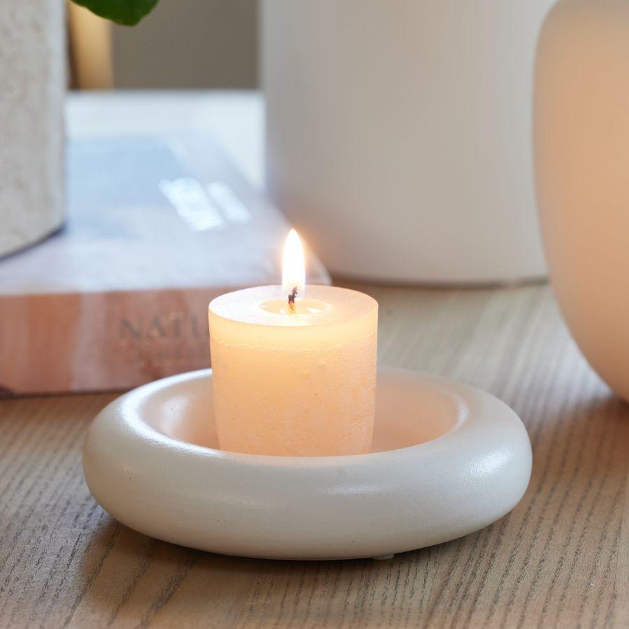 Terasz gyertyafénnyel