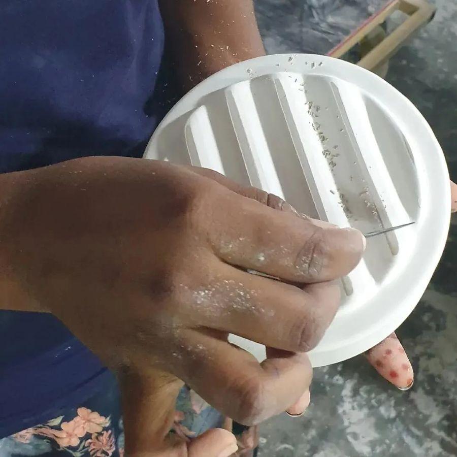 Kültéri kaspó előkertben