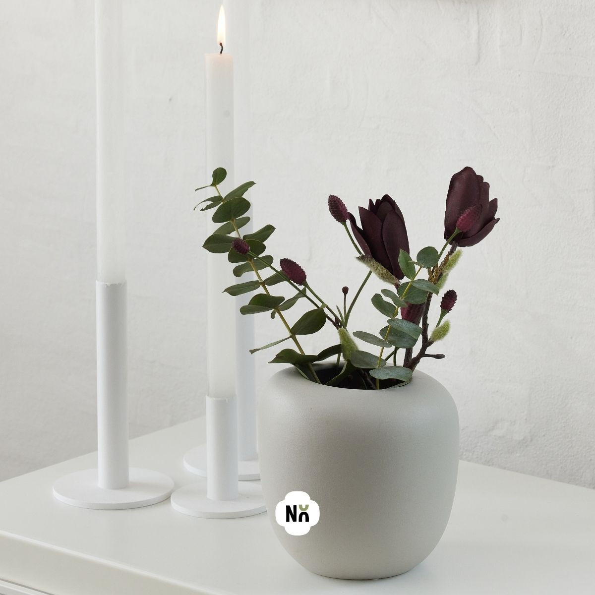 Terasz gyertyafénnyel