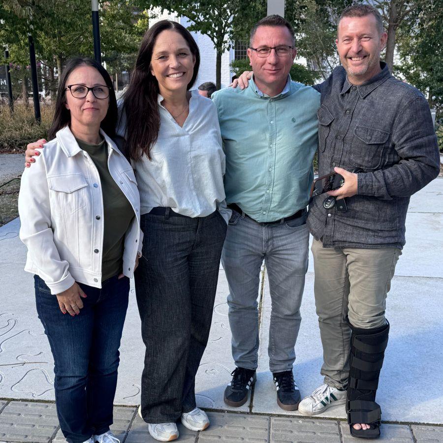 Terasz gyertyafénnyel