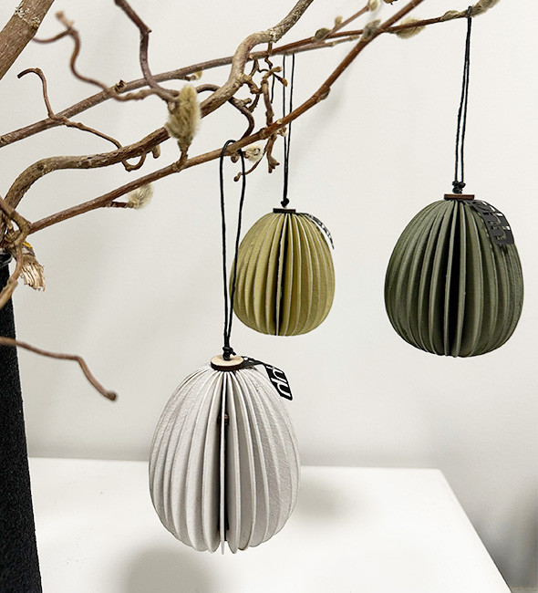 Zero waste papír tojások fenntartható húsvéti dekorokhoz