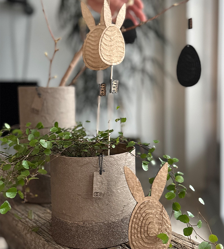 Kültéri kaspó előkertben