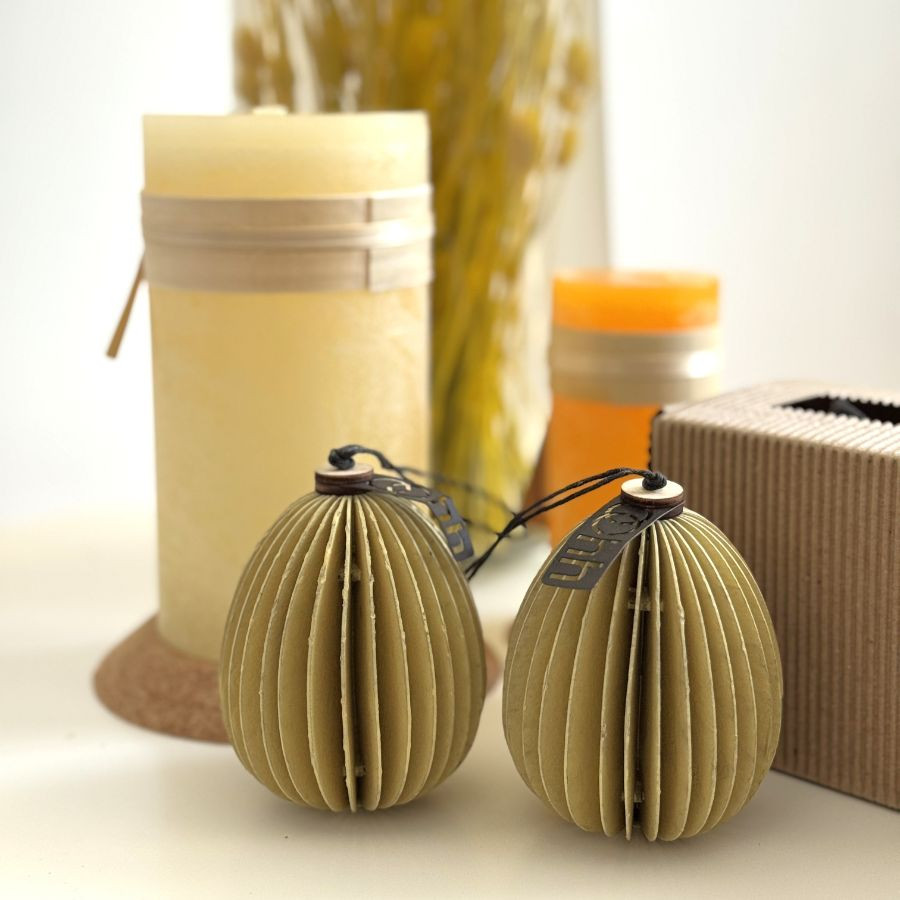 Vidám tavaszi dekor kiegészítők papírból