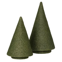 Wood'z fenyők - 2db - Égetett olivazöld Wood'z fenyők - 2db - Égetett olivazöld