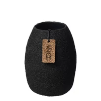 WOOD’z mini váza és tolltartó – Fekete – XS