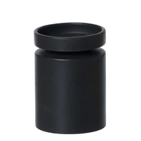 ANIA DUO váza és gyertyatartó - fekete - S ANIA DUO váza és gyertyatartó - fekete - S