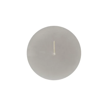 Oszlop gyertya D5-H10 Light Grey világos szürke színben