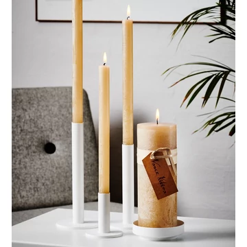 Oszlop gyertya D8-H15 - Straw (Szalmasárga)