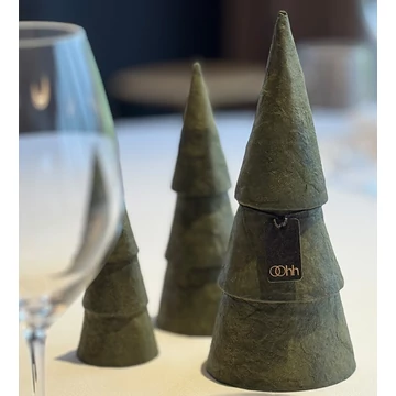 Pulp fenyőfa szett – S méret, égetett olivazöld árnyalatban