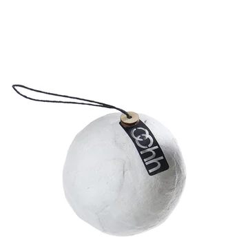 Fehér Pulp karácsonyi gömb szett – hat darabos, díszdobozos dekoráció