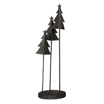 WOOD’z karácsonyfák trió fekete színben – modern karácsonyi dekoráció