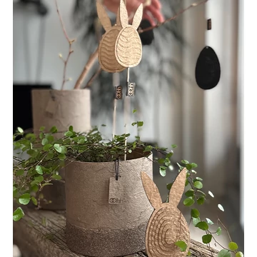 Húsvéti füles tojás pálcás mix - 6 db