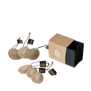 Húsvéti tojások dobozban, 6 db - natúr