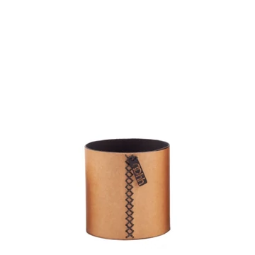 Cross way S méretű papír kaspó natúr barna színben