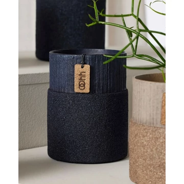 Jubilee kollekció – sötétkék közepes kaspó kézzel készítve