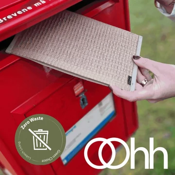 Mail Me, boríték kaspó, M, natúr