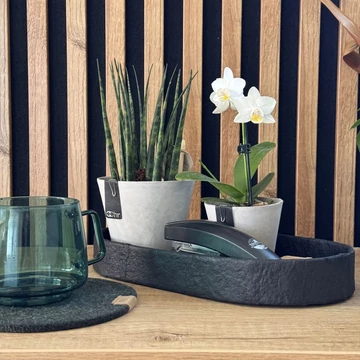 TOKYO mini kaspó készlet, 2db, szürke, XS