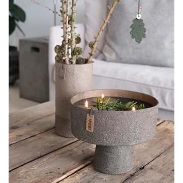 WOOD’z Talpas tál kávé színben – szoborszerű fenntartható design