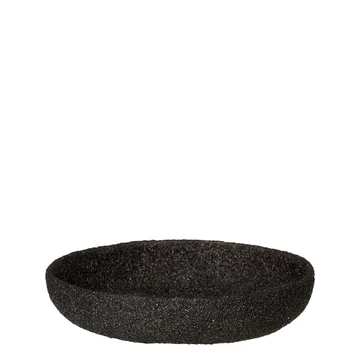 WOOD’z kicsi tálca – Fekete színű, természetes hatású zero waste design