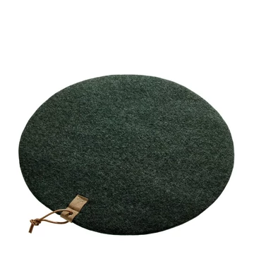 WOOL Zero waste gyapjú alátét - 36cm - zöld