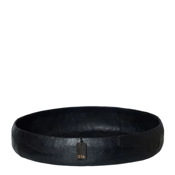 Pulp kerek tálca - fekete - XL
