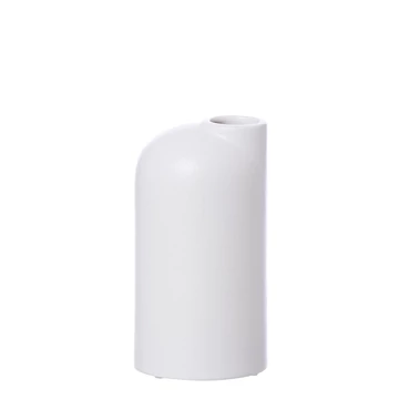 ANNA váza/kancsó, homokszórt felület - fehér - S