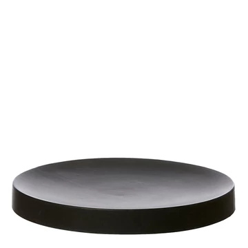 Ally kerámia tál matt fekete színben, L méret