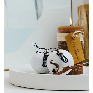 Ally kerámia tál matt fehér színben, L méret