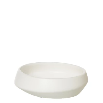 Ania kerámia tálka matt fehér színben, 14 cm
