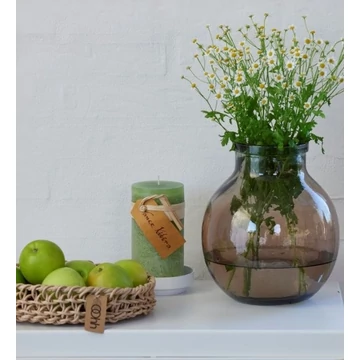 Barcelona öblös váza - kávé - M