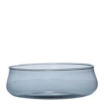 Valencia üvegtál - mauve taupe - XL