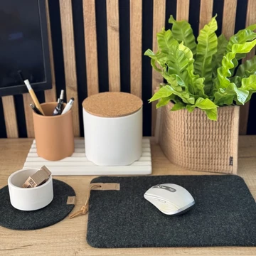 Wave kínálótál / tároló - matt karamell - L