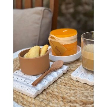 Wave só és bors tartó - matt karamell - S