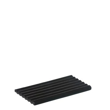 Wave kerámia alátét - matt fekete - L