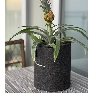 DUO kültéri kaspó - fekete - XL