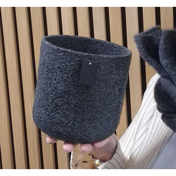 ALL NATURE kültéri kaspó - fekete - XL