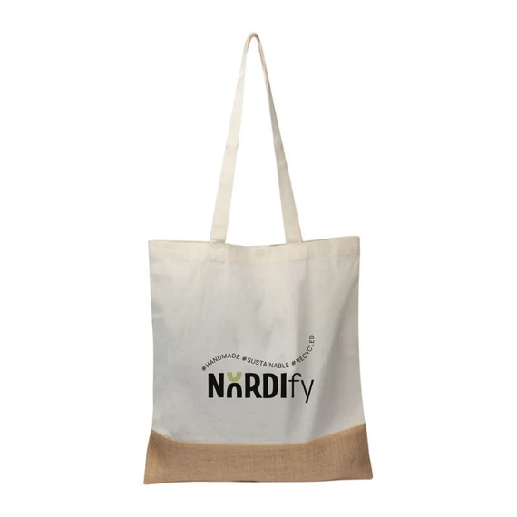 NORDIfy logózott vászontáska a fenntarthatóbb otthonért