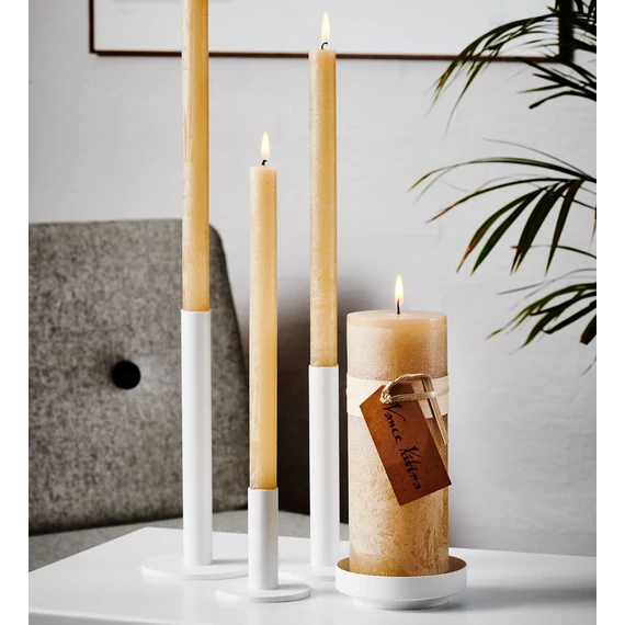 Kúpos gyertya - 2db - Champagne (pezsgő)