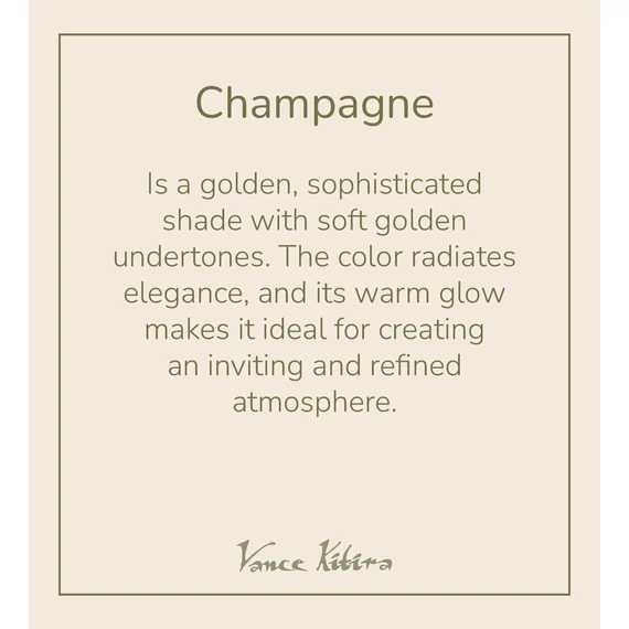 Kúpos gyertya - 2db - Champagne (pezsgő)