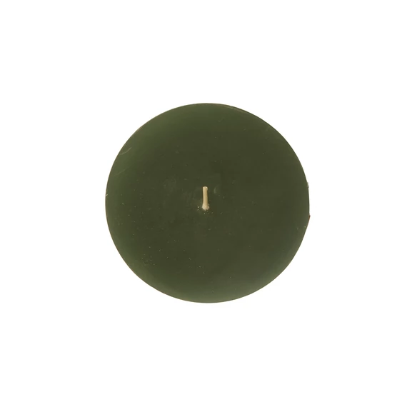 Pine Green kúpos gyertyák elegáns ünnepi dekorációhoz