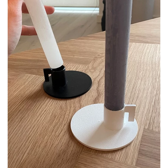 Vienna mini gyertyatartó - fehér - XS