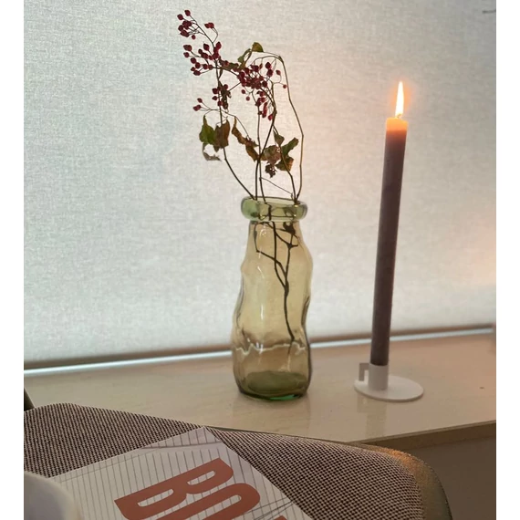 Vienna mini gyertyatartó - fehér - XS