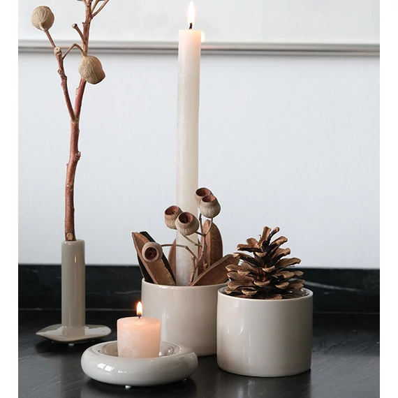 Fenntartható kerámia bögre dekorációkhoz vagy tálaláshoz