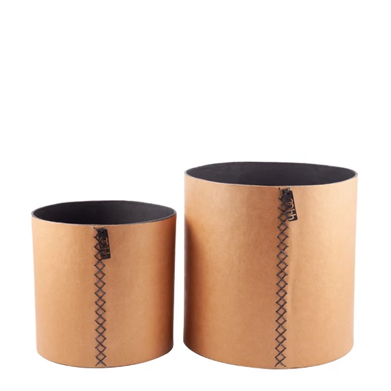 CROSS WAY papír kaspó - natúr barna - XXL