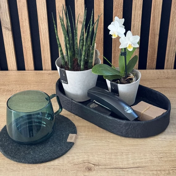 TOKYO mini kaspó készlet, 2db, szürke, XS