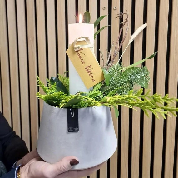 TOKYO kaspó, szürke, L