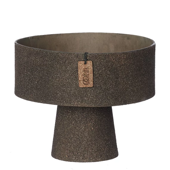 WOOD’z Talpas tál kávé színben – szoborszerű fenntartható design